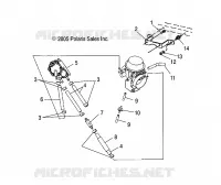 CARBURADOR MOUNTING/BOMBA DE COMBUSTIBLE/LINES