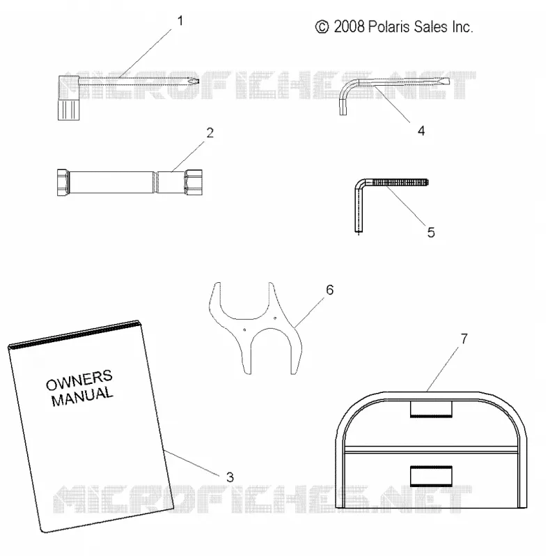 KIT DE HERRAMIENTA and EL MANUAL DEL PROPIETARIO