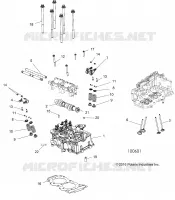 ENGINE, CULATA, CAM AND VALVES