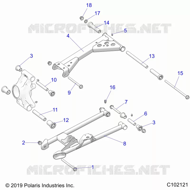 SUSPENSION TRASERA CONTROL ARMS- A20SXD95AG 