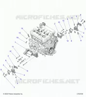 MOTOR, MOUNTING & LONG BLOCK