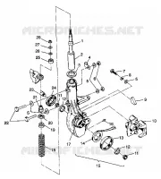 PUNTAL MONTAJE DELANTERA 6X6 350L W938739 (4924062406015A)