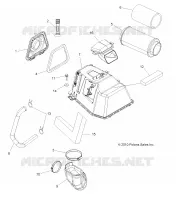 MOTOR, TOMA DE AIRE