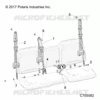 ASIENTO BELT MOUNTING