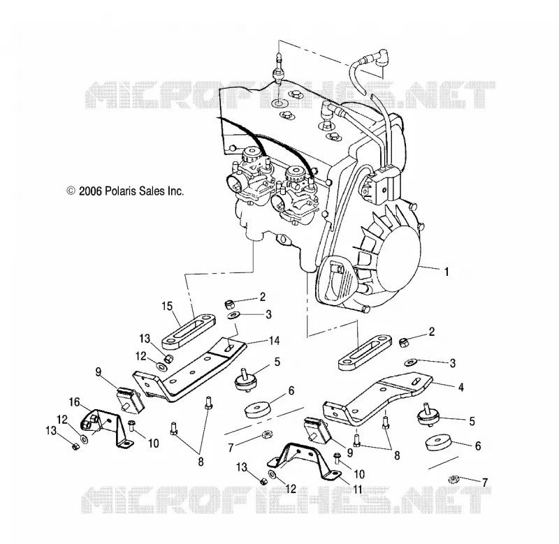 MOTOR, MOUNTING