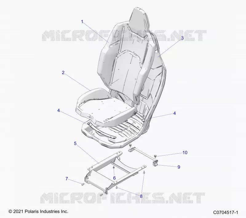 ASIENTO ASM., PASSENGER
