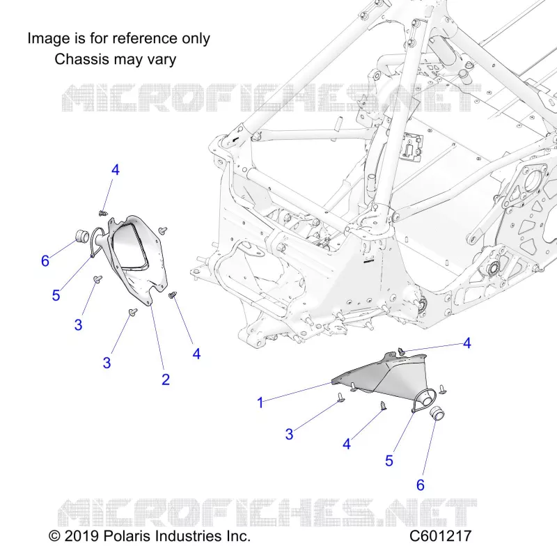 CHASIS, TIE ROD BOOT ASM.