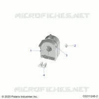 GOBIERNO, CONTROLS, LEFT HAND CONTROLS- A21SXM95AG/CAG (C0211245-2)