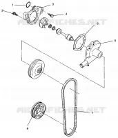 BOMBA DE AGUA CLASSIC TOURING 0963365 and EUROPEAN CLASSIC TOURING E963365 (4933623362C010)