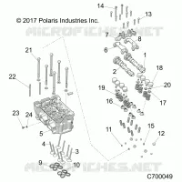 ENGINE, CULATA AND VALVES