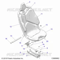 ASIENTO ASM.- Z22RAE92AD/AJ (C2689862)