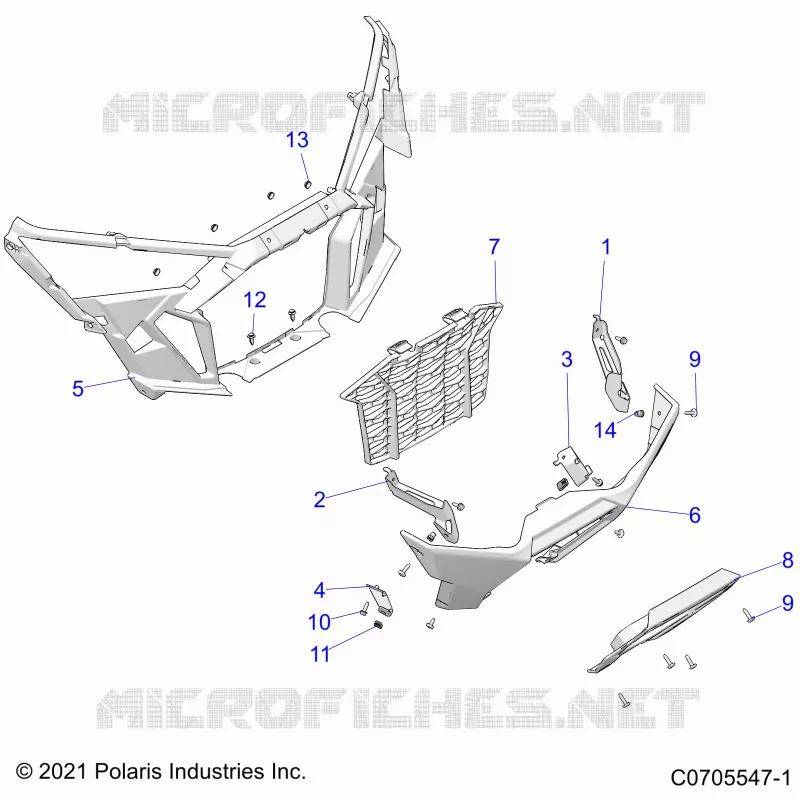 PARACHOQUES DELANTERO