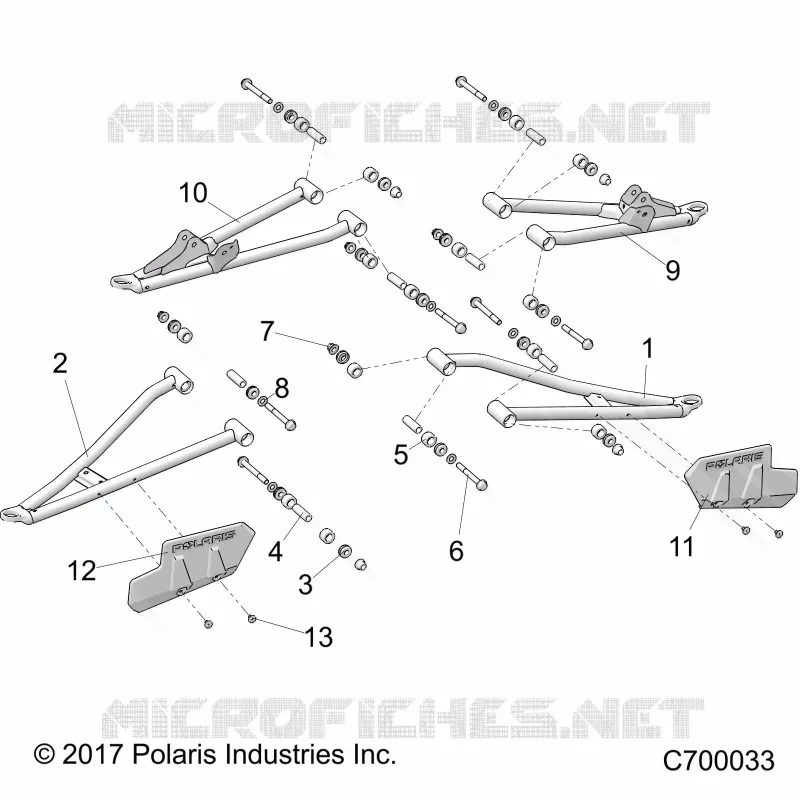 SUSPENSIÃ“N DELANTERA CONTROL ARMS