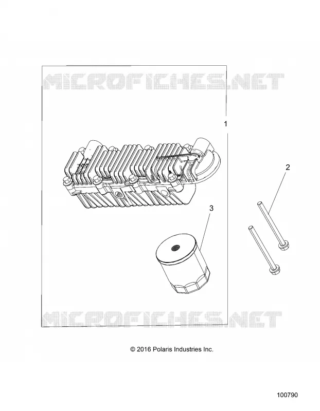 ENGINE, ENFRIADOR DE ACEITE AND FILTER