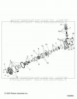 TREN, FRONT GEARCASE INTERNALS- R23RRE99PJ/RRS99PK (1336963)