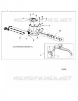 BRAKES, FRONT BRAKE LEVER AND CILINDRO MAESTRO
