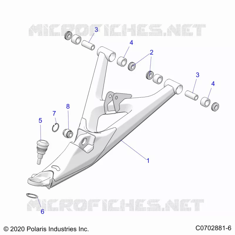 SUSPENSIÃ“N DELANTERA CONTROL ARMS LOWER