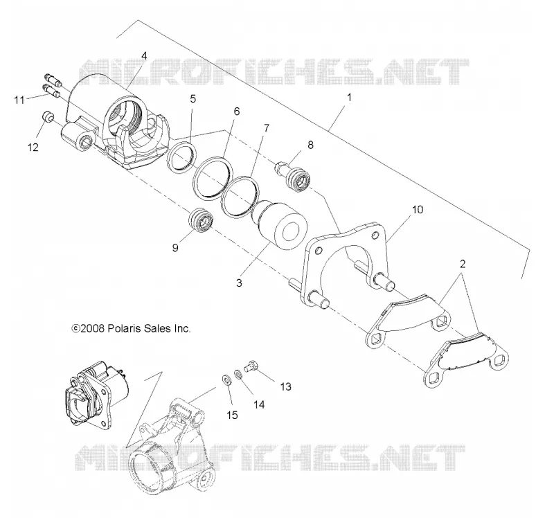 FRENO TRASERO CALIPERS