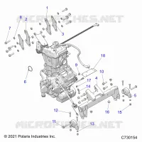 ENGINE, TRANSMISIÃ“N MOUNTING & LONG BLOCK