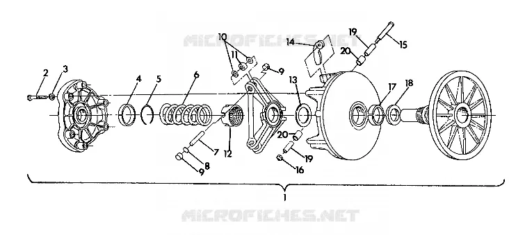 Embrague 500 SPX (4922552255027A)