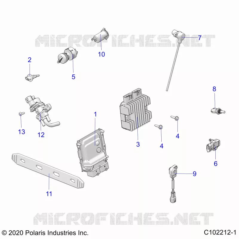 ELECTRICA, SWITCHES, SENSORS, ECU AND CONTROL MODULES