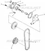 BOMBA DE AGUA 440 XCR SP 0941660 (4927082708035A)