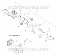 BRAKES, PINZA TRASERA