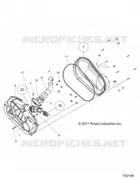 DRIVE TRAIN, TAPA DEL EMBRAGUE AND DUCTING