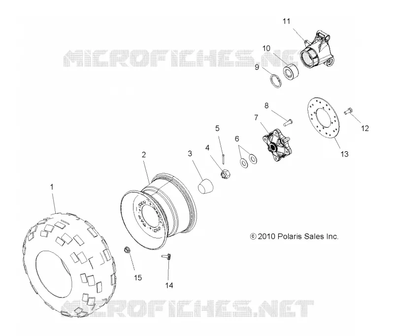 RUEDAS, REAR TIRE and FRENO DISC