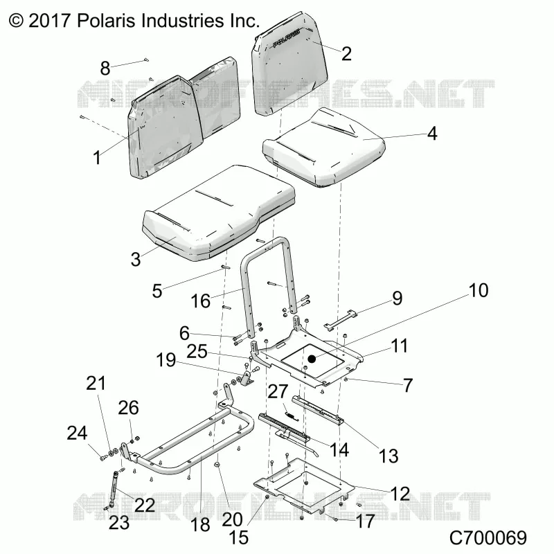 ASIENTO ASM. AND SLIDER