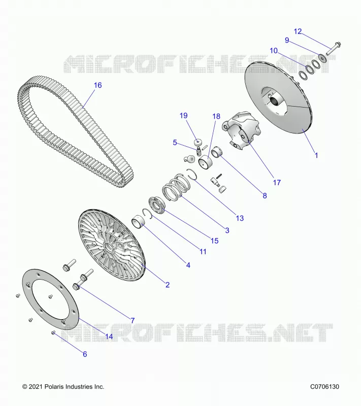 TREN, SECONDARY CLUTCH