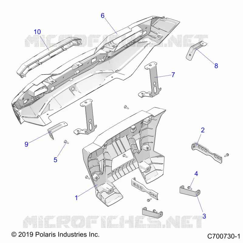 CARROCERÍA POSTERIOR BUMPER