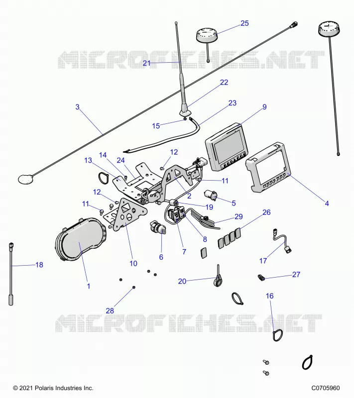 ELECTRICA, DASH INSTRUMENTS AND CONTROLS, RIDE COMMAND
