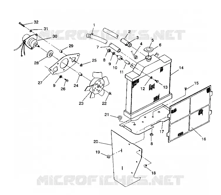 SISTEMA DE REFRIGERACIÓN Sportsman 4X4 / W938039 (4926382638005A)