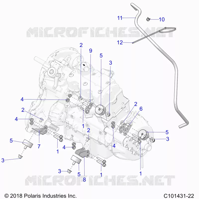 ENGINE, MOUNTING AND TRANSMISIÃ“N MOUNTING