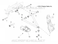 SUSPENSION, A-ARM AN PUNTAL MOUNTING