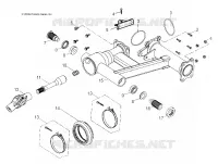 CHASIS, REAR brazo oscilante