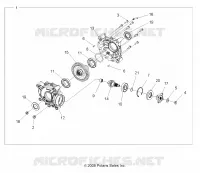 TREN, REAR GEARCASE INTERNALS
