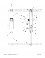 SUSPENSION, SHOCK TRASERO TRACK (7044819)