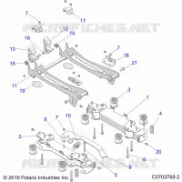ASIENTO MOUNTING, DRIVER