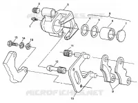 MONTAJE DE FRENO DELANTERA 4X4 350L S938139 (4924342434016A)