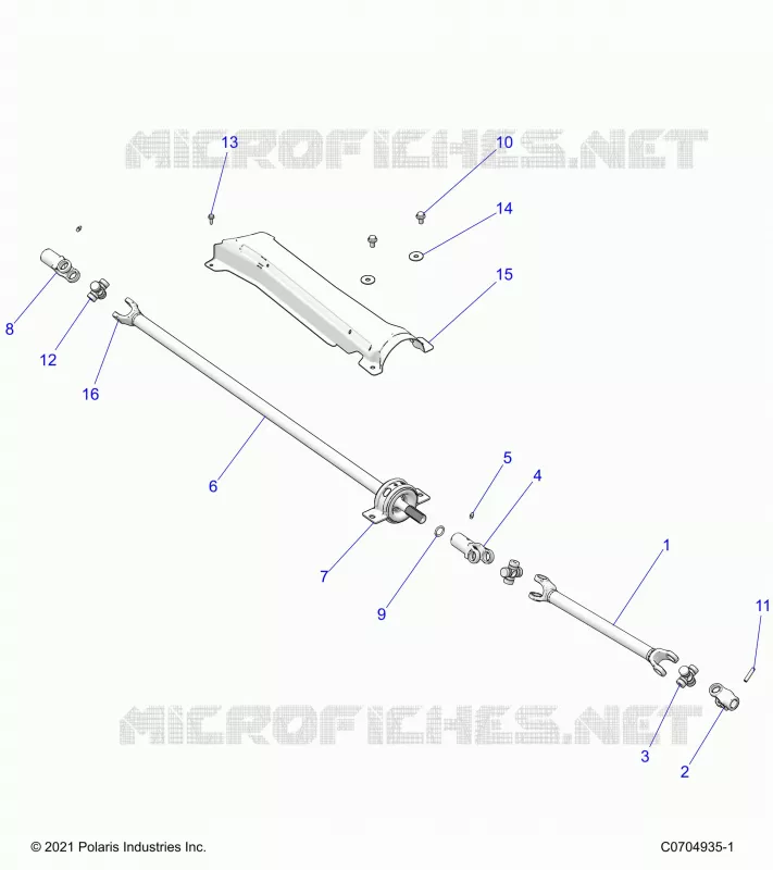 TREN, FRONT PROP SHAFT