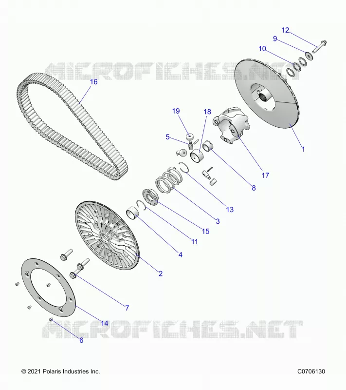 TREN, SECONDARY CLUTCH