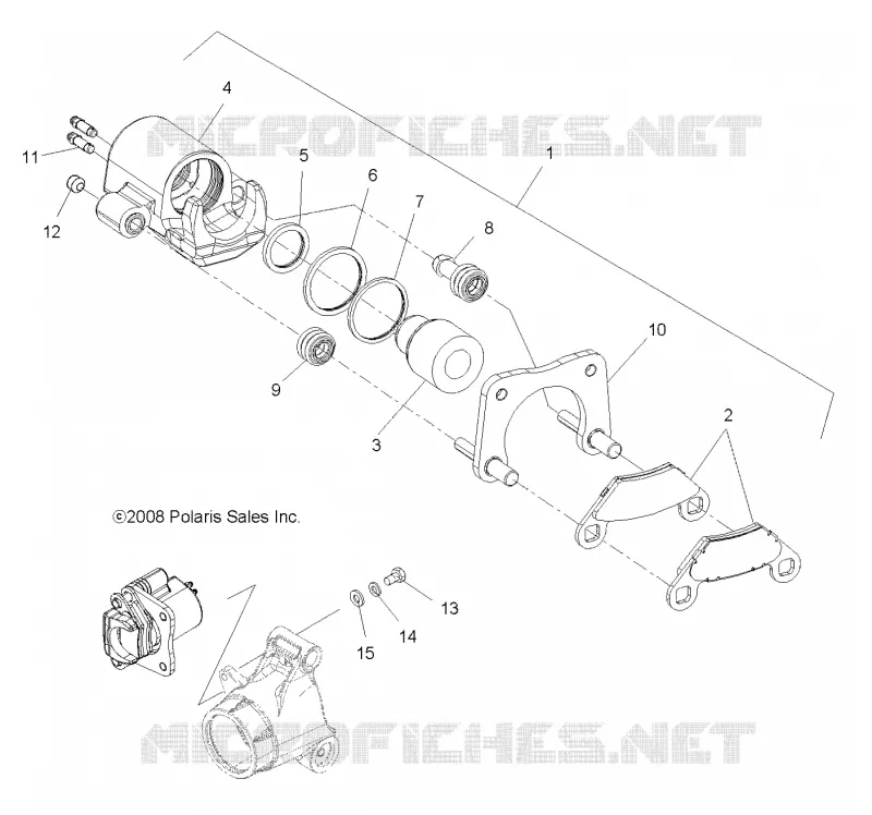 FRENO TRASERO CALIPER