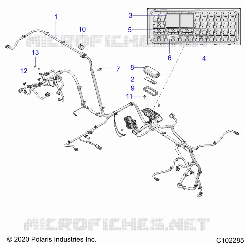 ELECTRICA, WIRE HARNESS