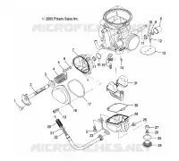 MOTOR, CARBURADOR, LOWER