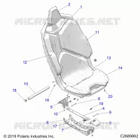 ASIENTO ASM.,FRONT