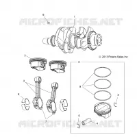 ENGINE, CIGUEÑAL AND PISTON