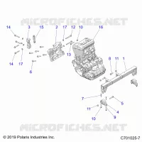 MOTOR, MOUNTING & LONG BLOCK