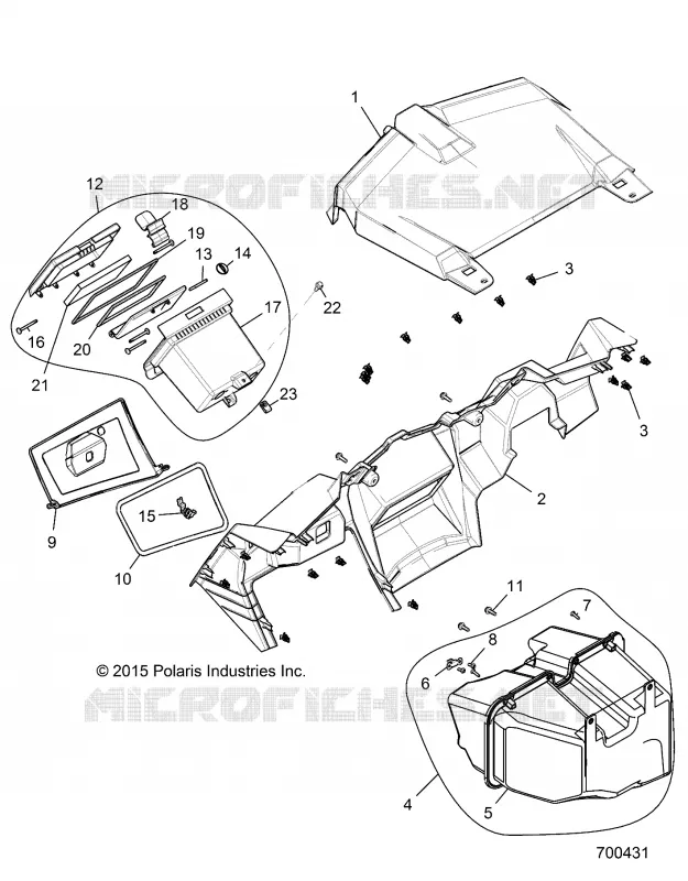 TABLERO AND GLOVEBOX